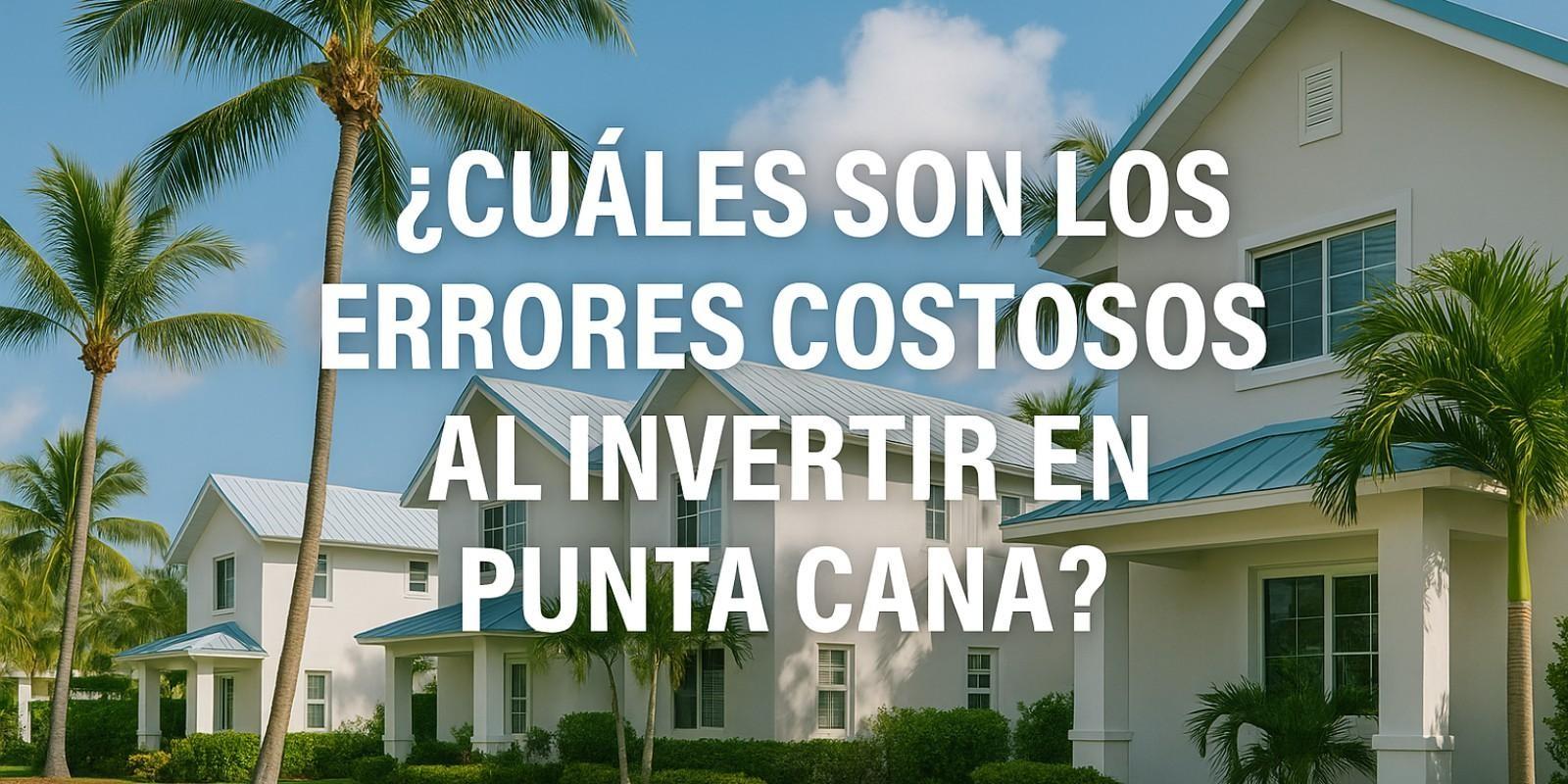 Errores Costosos al Invertir en Punta Cana