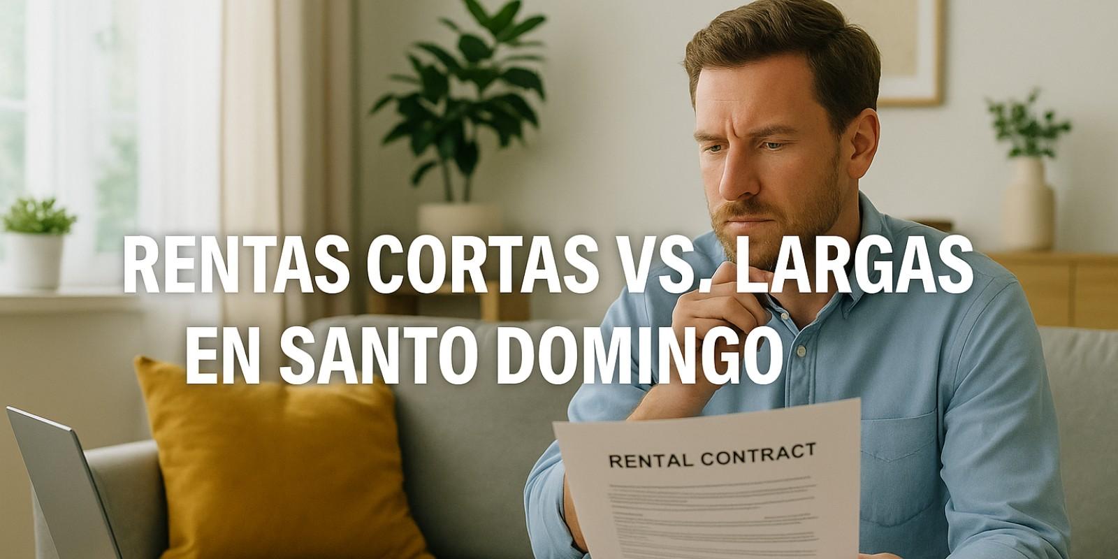 Rentas Cortas vs. Rentas Largas en Santo Domingo